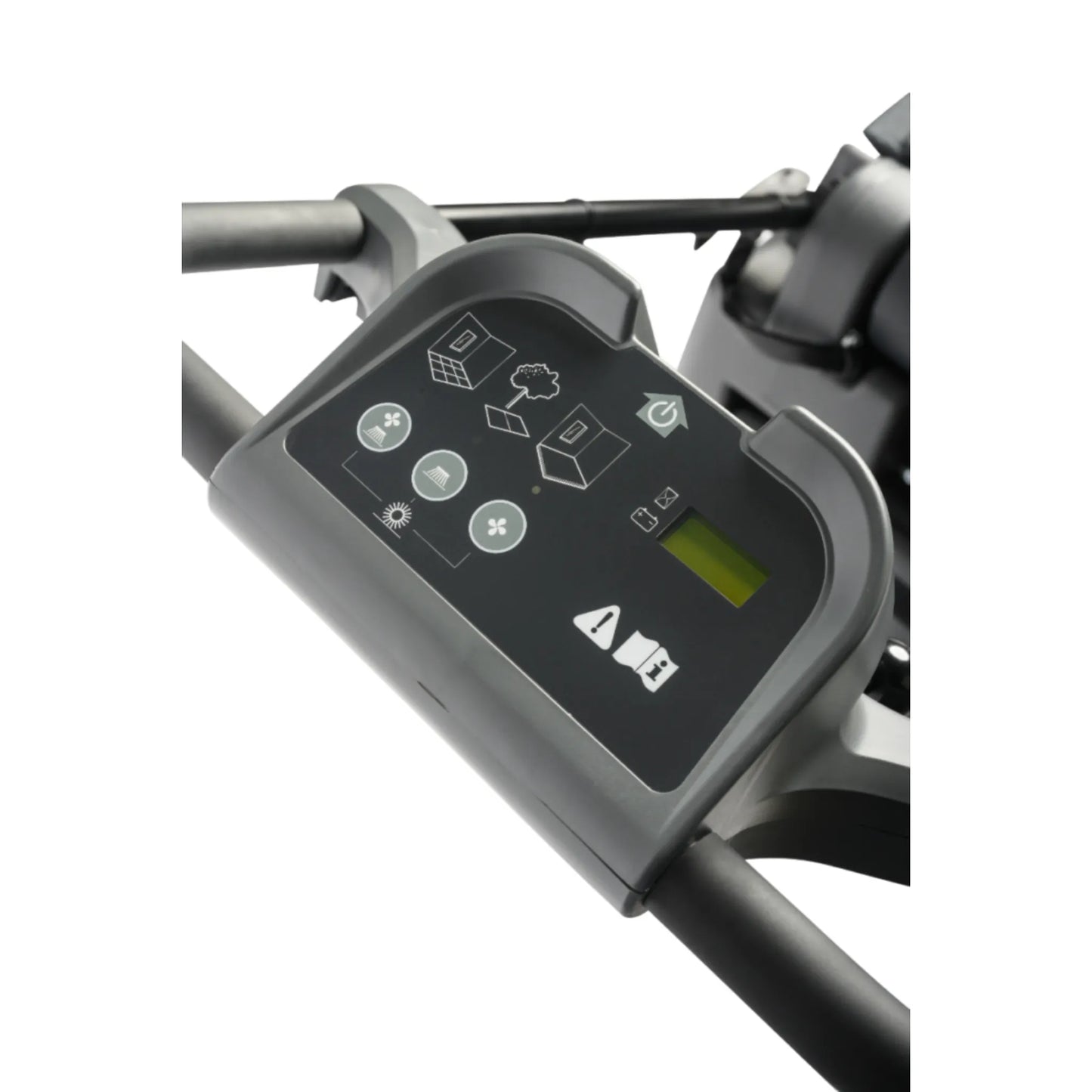 NaceCare 36″ Battery Sweeper – Traction Drive + Vacuum System + Dual Side Brooms