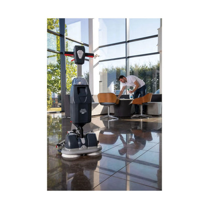 NaceCare 18″ Ultra Compact Scrubber – 1 NX1K Battery + NyloScrub Brush