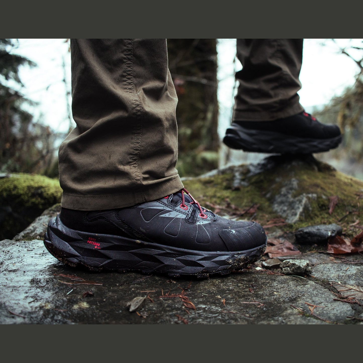 ROCKROOSTER Farmington Black 6 Inch Waterproof Hiking Boots with VIBRAM® Outsole  OC21034