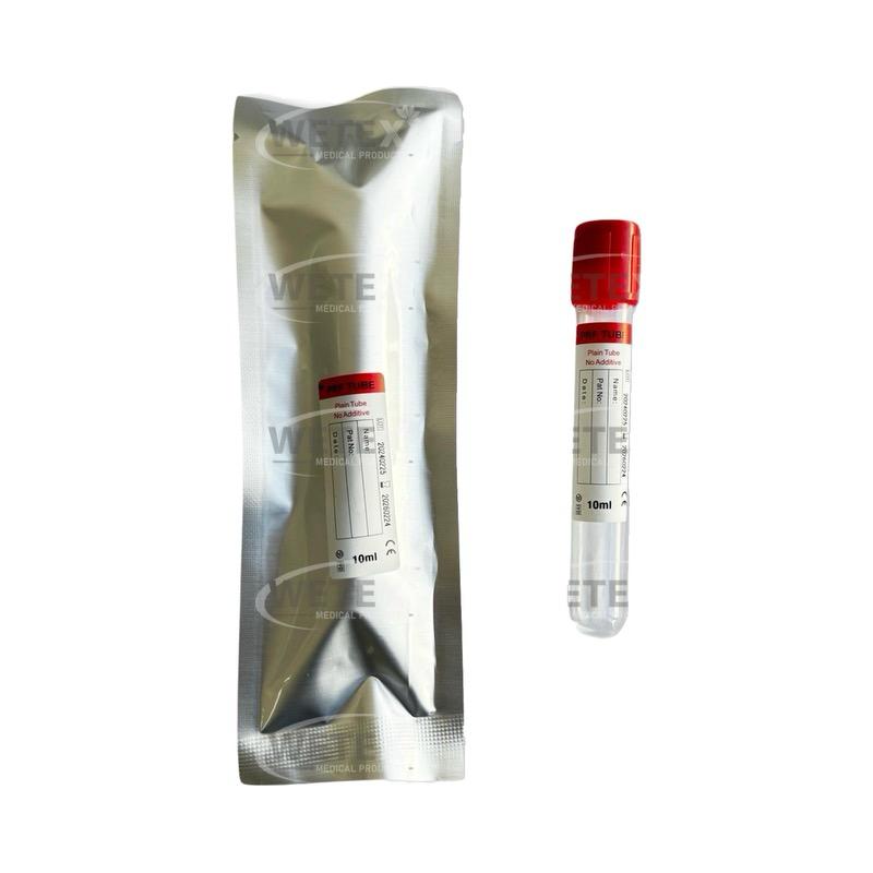 PRF Tubes (Platelet Rich Fibrin) , 10ml Glass,No Additives,EXP 2/2026