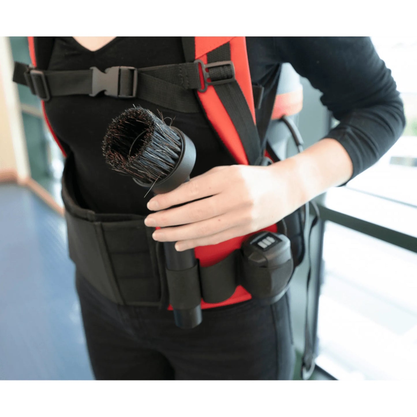 NaceCare HEPA Electric Backpack Vacuum RSV 150H with Floor Tool Kit