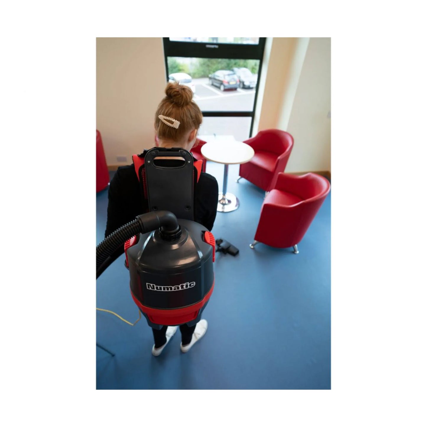 NaceCare Electric Backpack Vacuum Cleaner RSV 150 with Combination Floor Tool Kit