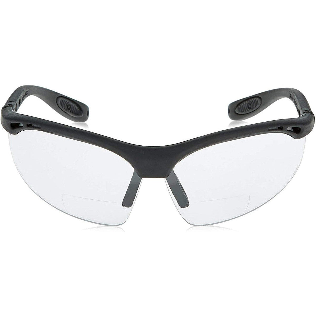 Radians Cheaters Bifocal Safety Glasses with Clear Lens