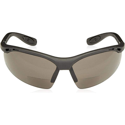 Radians Cheaters Bifocal Safety Glasses with Gray Lens