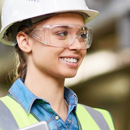 Radians Chief Overspec Safety Glasses with Clear Lens