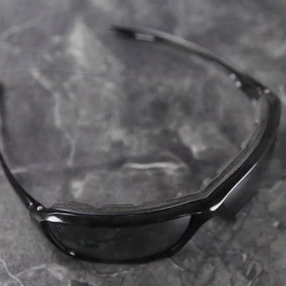 Radians Extremis Safety Glasses Black Frame Smoke Anti-Fog Lens Foam Seal
