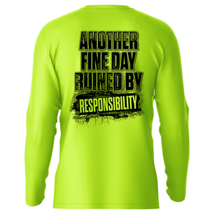 Responsibility - Hi-Visibility UPF 50 Long Sleeve Sun Shirt