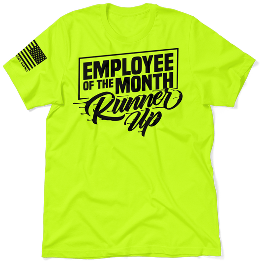 Runner Up - Safety Yellow T-Shirt