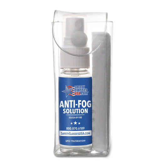 Safety Glasses USA DEFOGIT Anti-Fog Spray Kit For Glasses Made In USA