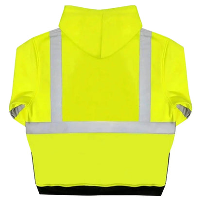 Safety Main 05LWJYB Lightweight Jacket, Class 3, Hi-Vis Yellow with Black Bottom, Pack of 5