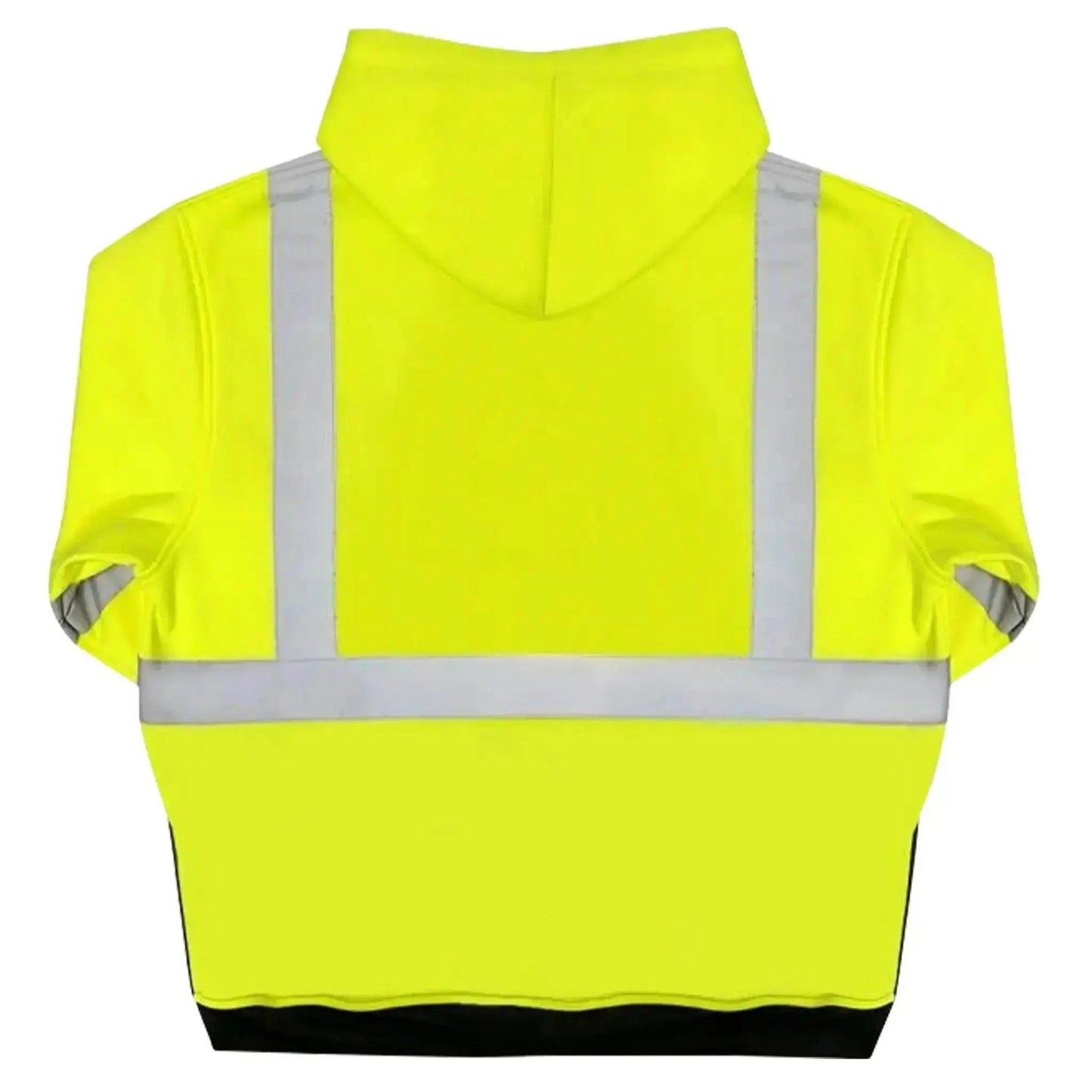 Safety Main 05LWJYB Lightweight Jacket, Class 3, Hi-Vis Yellow with Black Bottom, Pack of 10