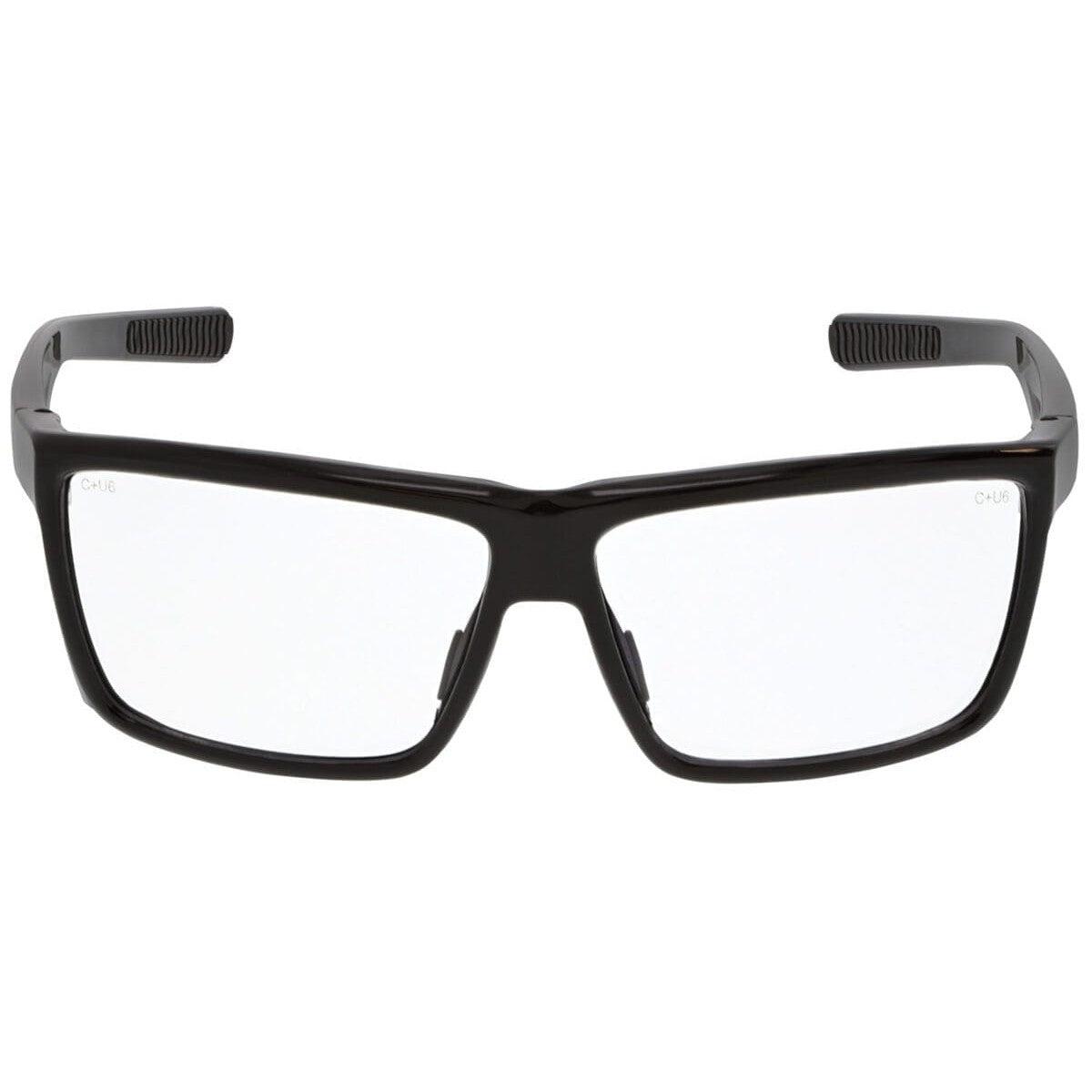 MCR Safety Swagger SR2 Safety Glasses Black with Clear Lenses