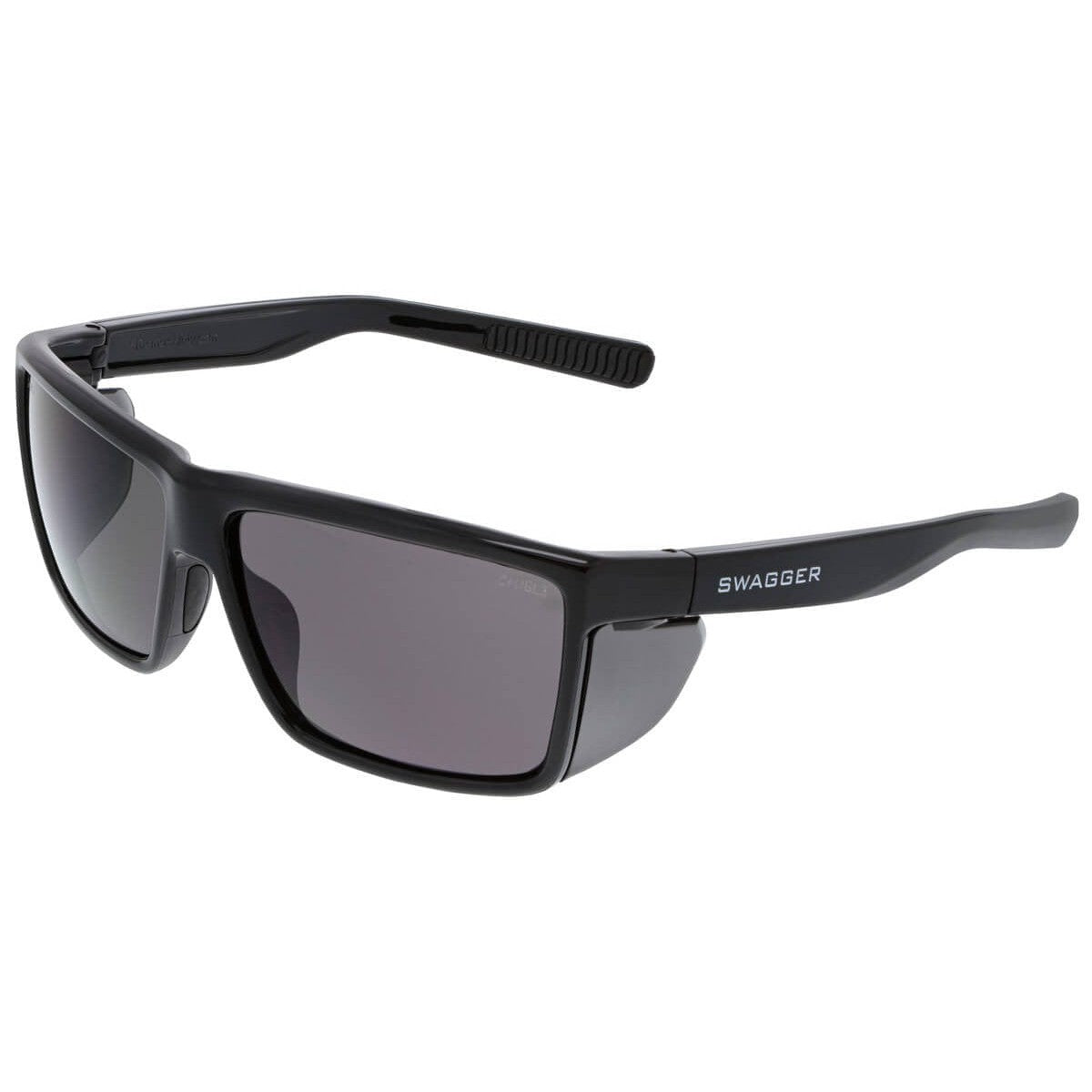 MCR Safety Swagger SR2 Safety Glasses Black with Gray Lenses