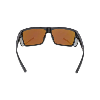 MCR Safety Swagger SR2 Safety Glasses Charcoal with Green Mirror Polarized Lenses
