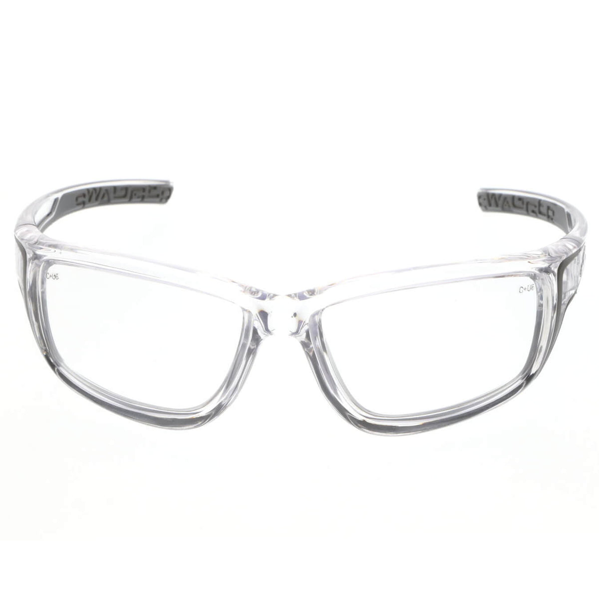 MCR Safety Swagger SR4 Safety Glasses with Clear Frame and Clear Lens
