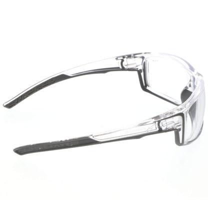 MCR Safety Swagger SR4 Safety Glasses with Clear Frame and Clear Lens