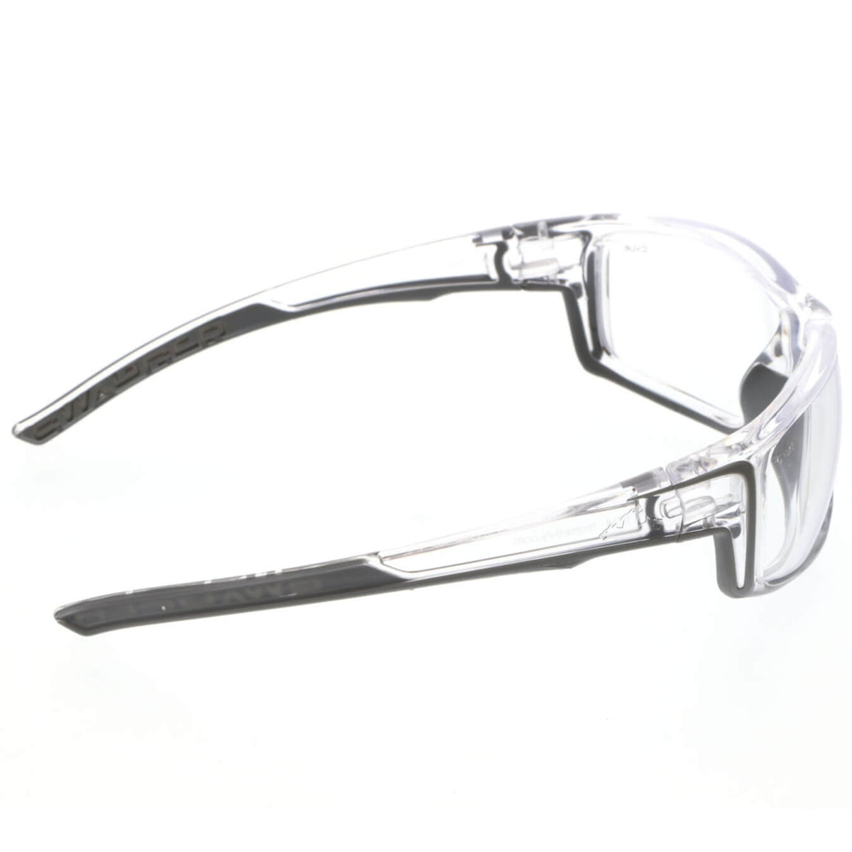 MCR Safety Swagger SR4 Safety Glasses with Clear Frame and Clear MAX6 Anti-Fog Lens