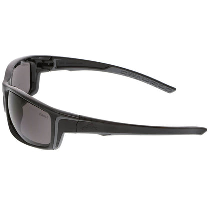 MCR Safety Swagger SR4 Safety Glasses with Black Frame and Gray Lens