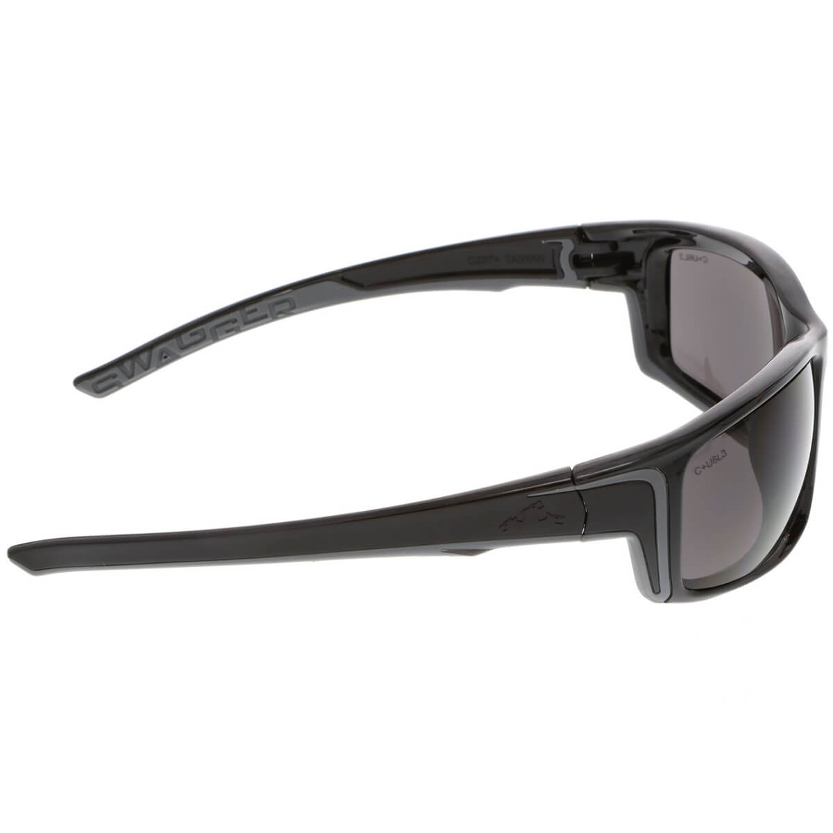 MCR Safety Swagger SR4 Safety Glasses with Black Frame and Gray MAX6 Anti-Fog Lens