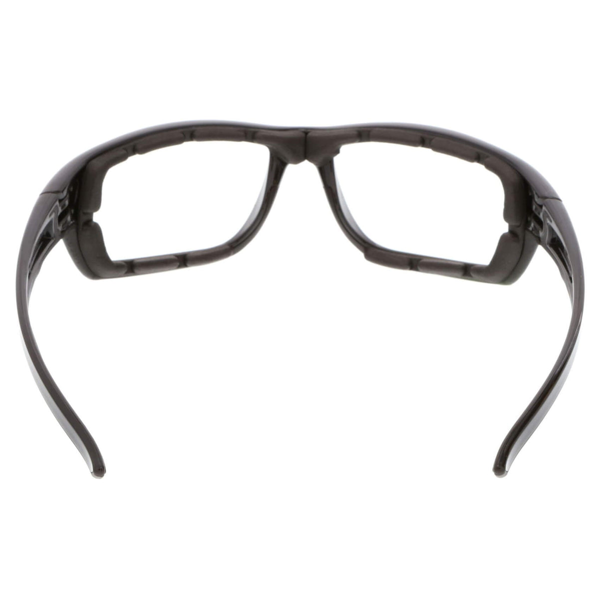 MCR Safety Swagger SR5 Foam-Lined Safety Glasses with Black Frame and Clear Anti-Fog Lens