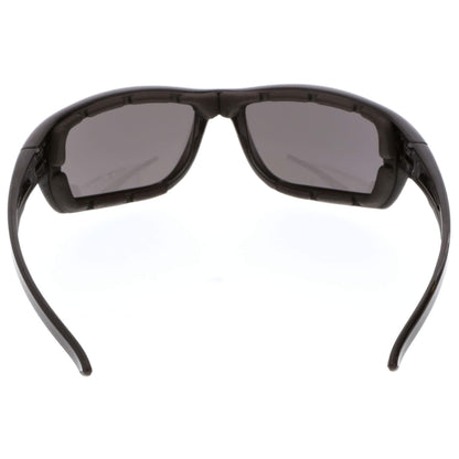 MCR Safety Swagger SR5 Foam-Lined Safety Glasses with Black Frame and Gray Anti-Fog Lens