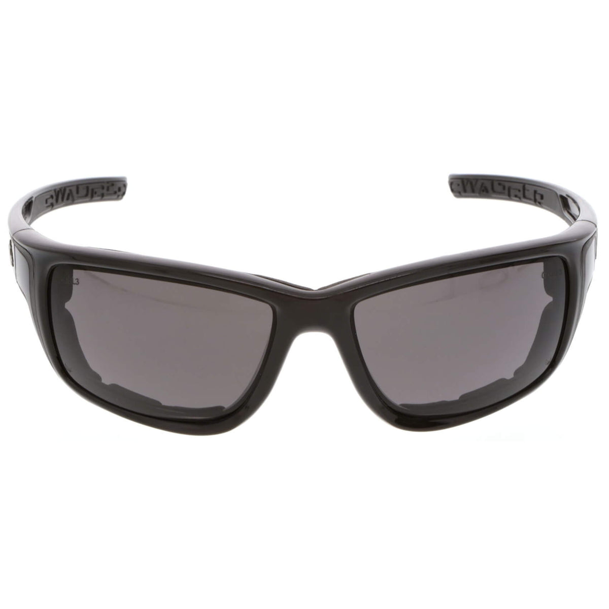 MCR Safety Swagger SR5 Foam-Lined Safety Glasses with Black Frame and Gray Anti-Fog Lens