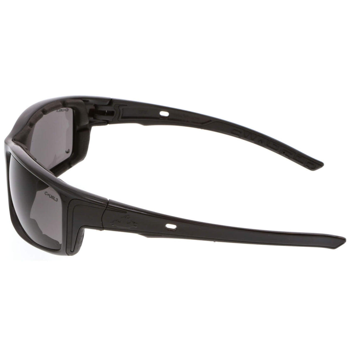 MCR Safety Swagger SR5 Foam-Lined Safety Glasses with Black Frame and Gray Anti-Fog Lens