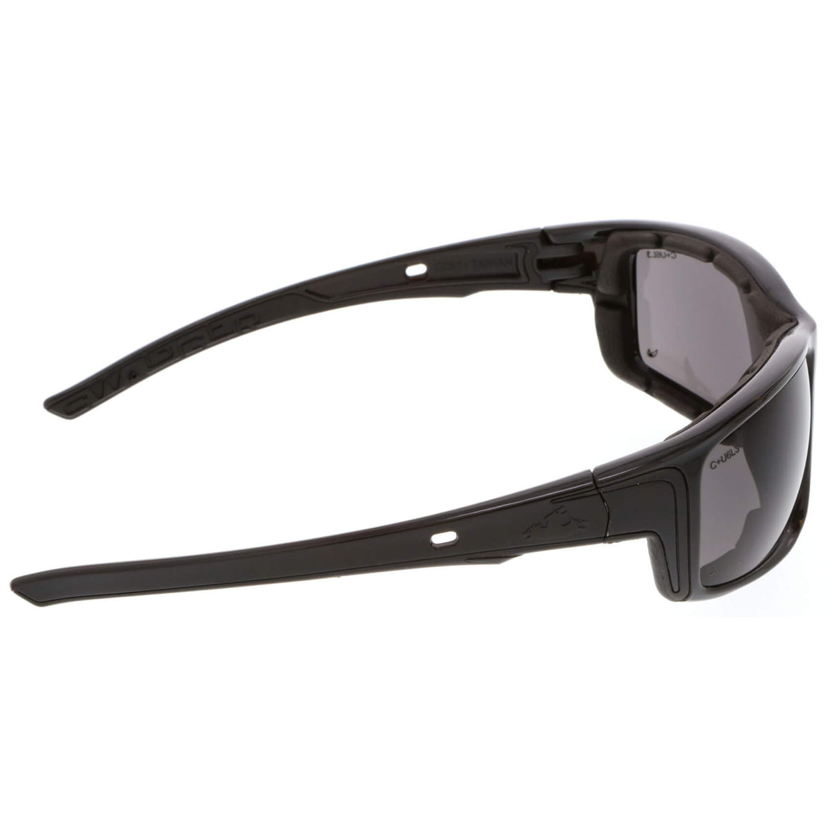 MCR Safety Swagger SR5 Foam-Lined Safety Glasses with Black Frame and Gray Anti-Fog Lens