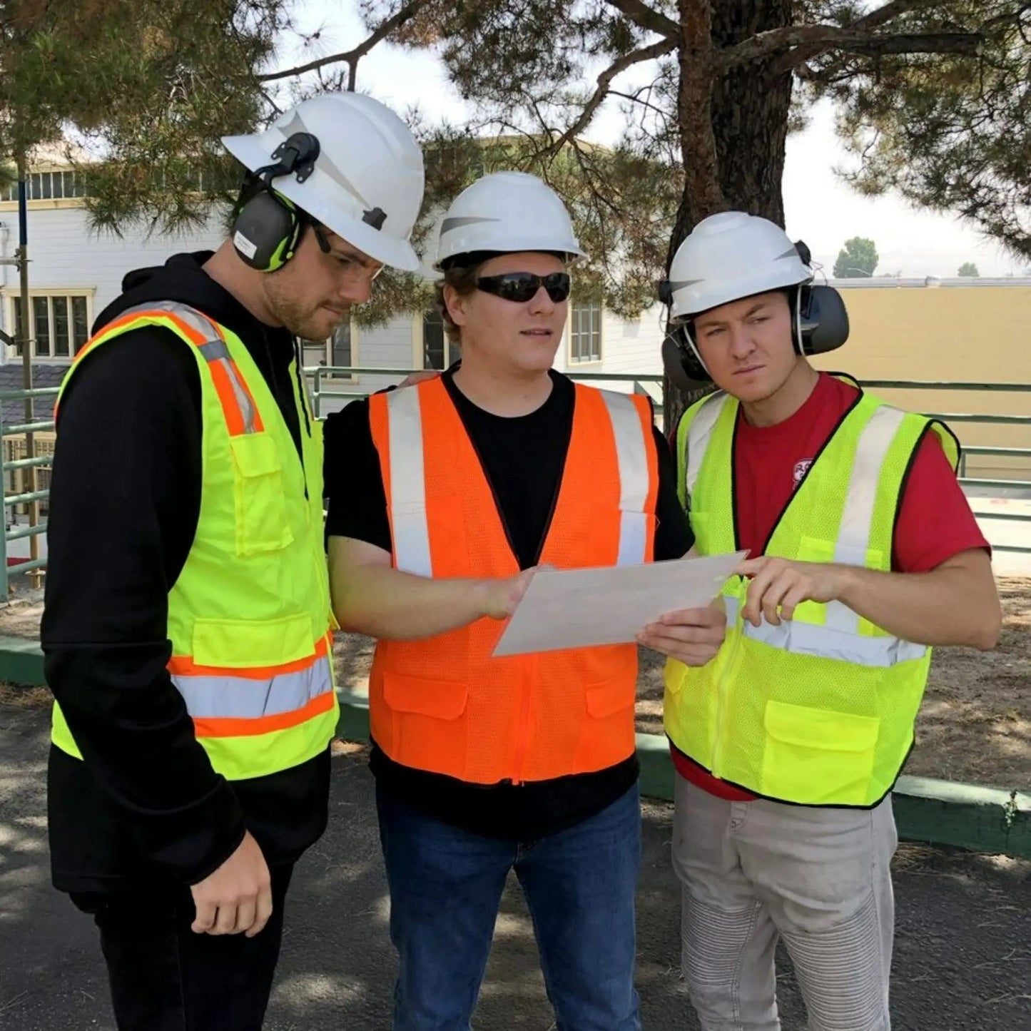 Safety Main 05EAMYZ Economy Vest, Class 2, All Mesh, Hi-Vis Yellow, Pack of 5