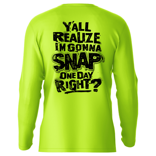 Snap - Hi-Visibility UPF 50 Long Sleeve Sun Shirt