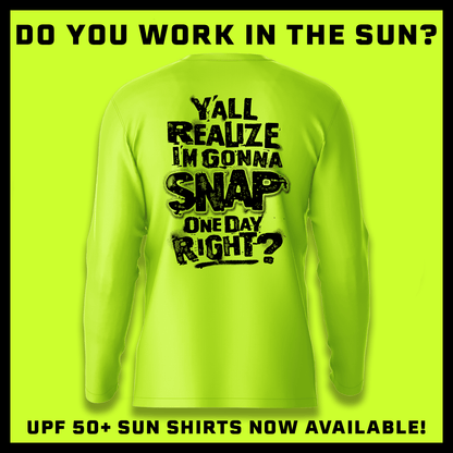 Snap - Hi-Visibility UPF 50 Long Sleeve Sun Shirt