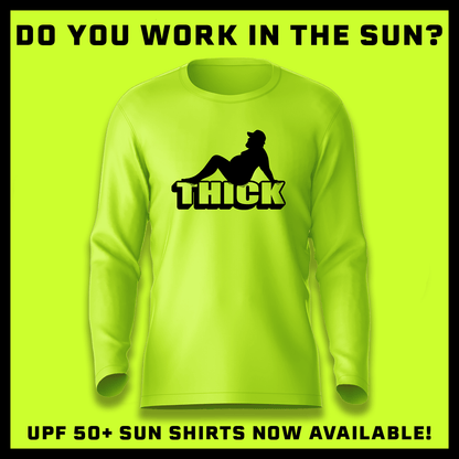 Thick - Hi-Visibility UPF 50 Long Sleeve Sun Shirt