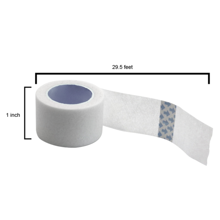 Paper Soft Surgical Tape 1 Inch x 29.5 ft-Medium- Hypoallergenic (360pcs)
