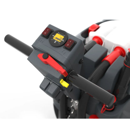 NaceCare TBL 1120/100 Cordless Walk Behind Scrubber – 20", 2 Batteries Included