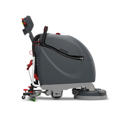 NaceCare TBL 1120/100 Cordless Walk Behind Scrubber – 20", 2 Batteries Included