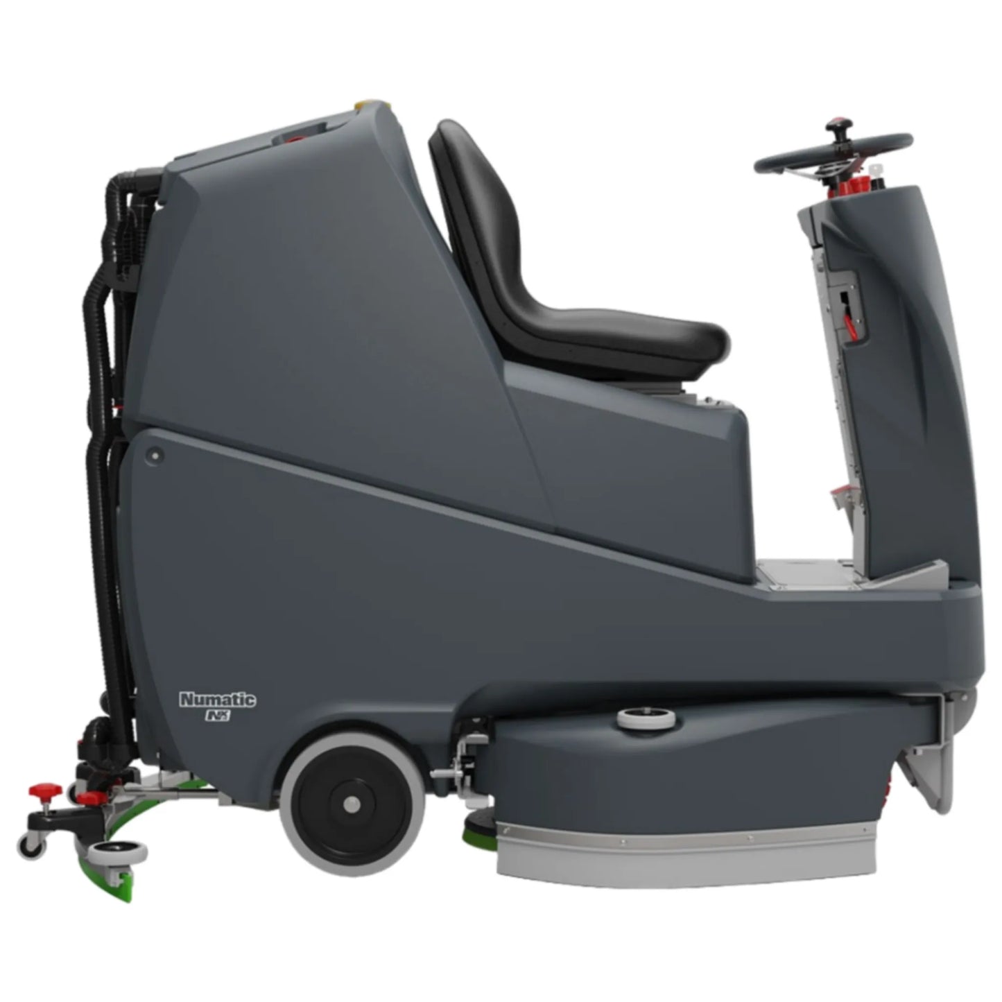 NaceCare TVL 850/200T 26″–34″ Ride-On Scrubber – 4 NX1K Batteries