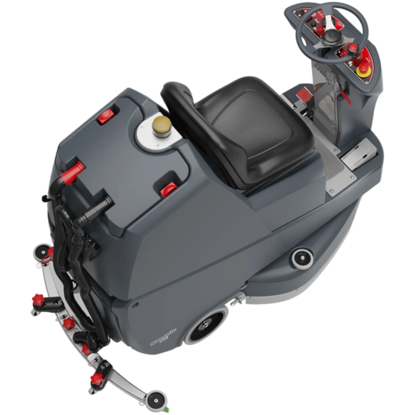 NaceCare TVL 850/200T 26″–34″ Ride-On Scrubber – 4 NX1K Batteries