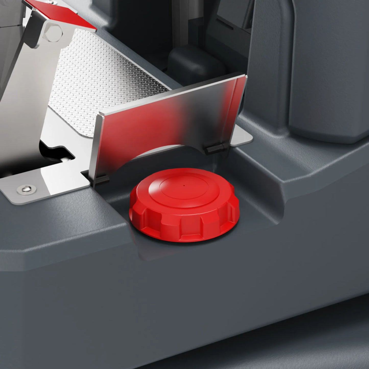 NaceCare TVL 850/150T 26″–34″ Ride-On Scrubber – 3 NX1K Batteries