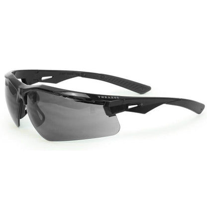 Radians Thraxus Safety Glasses with Smoke IQUITY Anti-Fog Lens