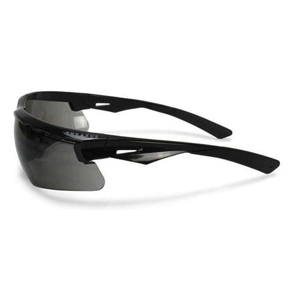 Radians Thraxus Safety Glasses with Smoke IQUITY Anti-Fog Lens