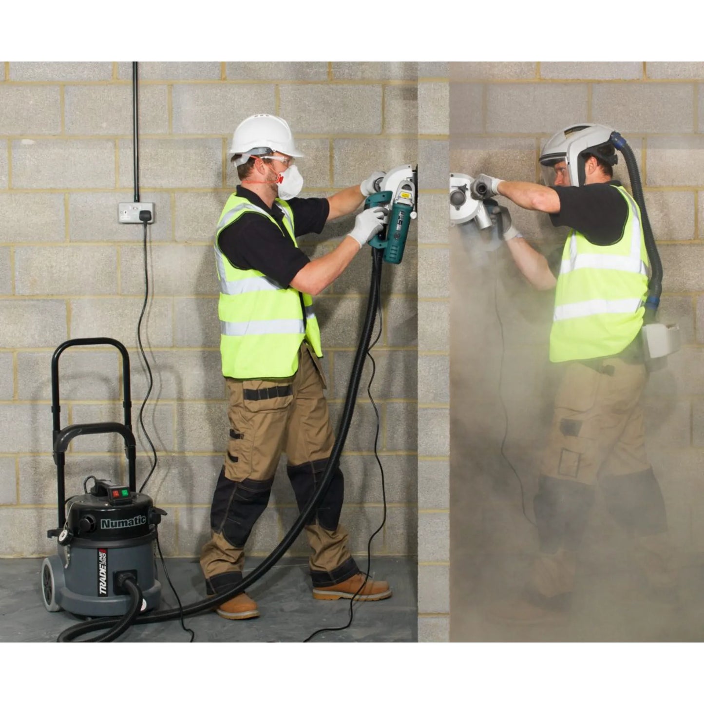 NaceCare Hazardous Dust Vacuum TEL 390H HEPA Fine Dust Cleaner