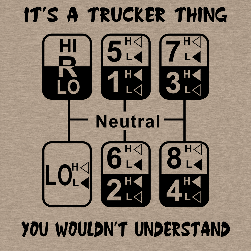 Trucker Thing - Safety Yellow T-Shirt