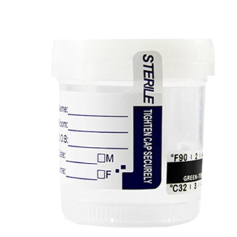 URINE SPECIMEN CONTAINER (WITH TEMPRATURE STRIP)