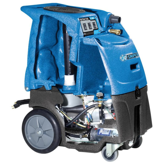 Sandia Sniper 12-Gallon Extractor 500 PSI Adjustable Pump, Dual 3-Stage Vac Motors, 2000W In-Line Heater (Dual Cord)