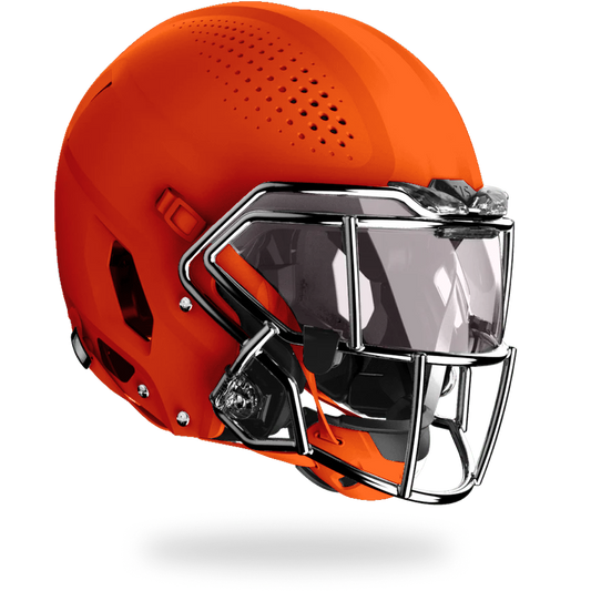 Vicis Zero2 Elite Youth Football Helmet with Titanium Facemask & Oakley Eye Shield- Matte Colors