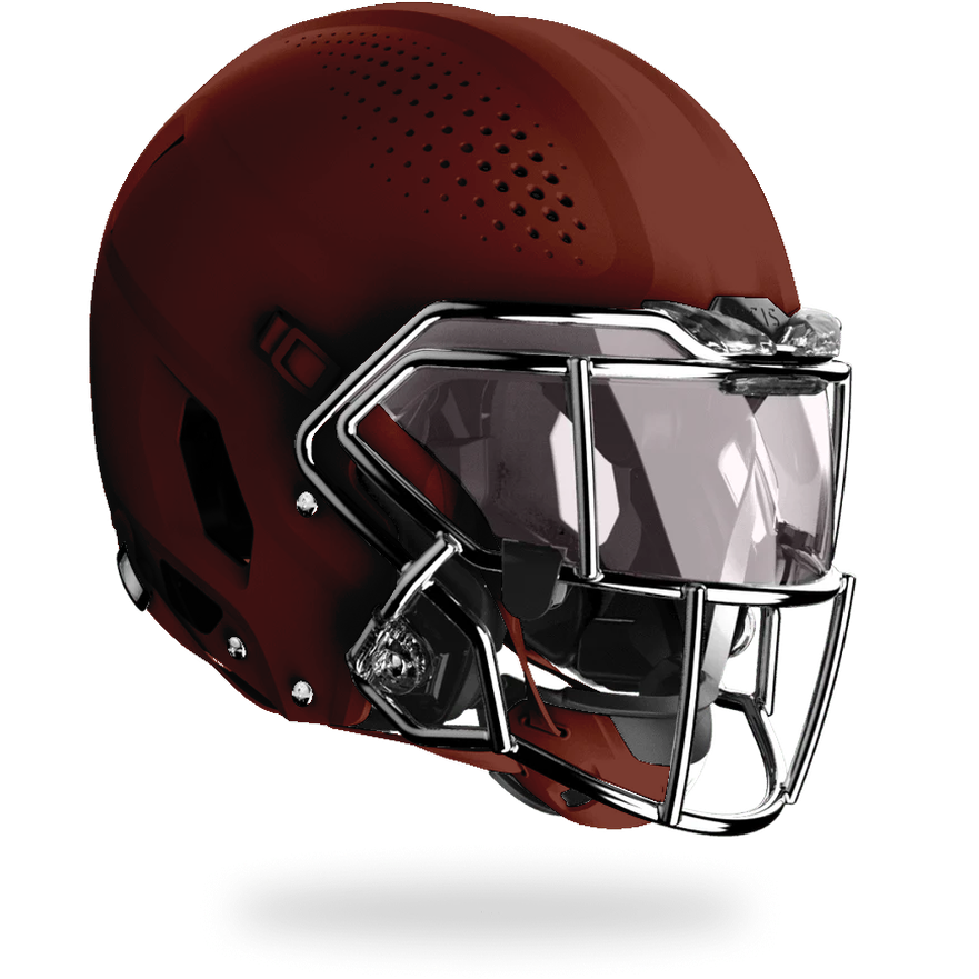 Vicis Zero2 Elite Youth Football Helmet with Titanium Facemask & Oakley Eye Shield- Matte Colors