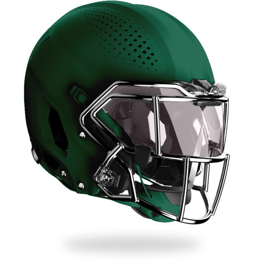 Vicis Zero2 Elite Youth Football Helmet with Titanium Facemask & Oakley Eye Shield- Matte Colors
