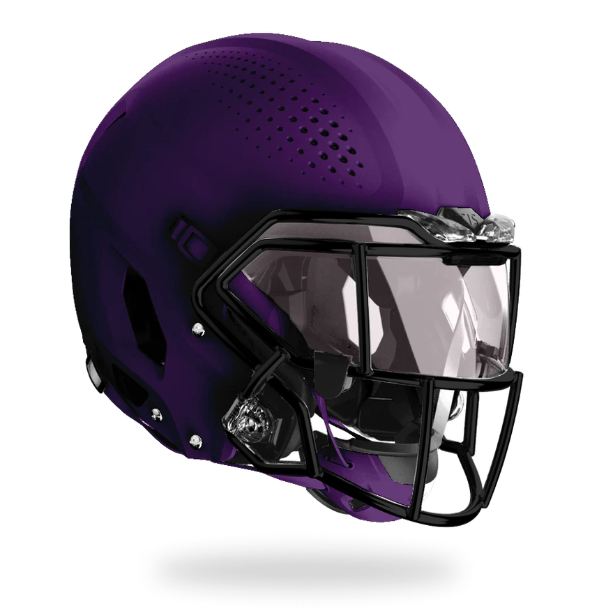 Vicis Zero2 Elite Youth Football Helmet with Titanium Facemask & Oakley Eye Shield