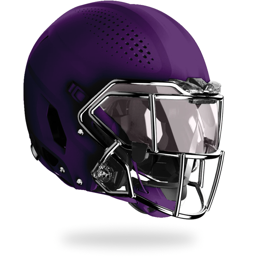 Vicis Adult Zero2 Elite Football Helmet with Titanium Facemask & Oakley Eye Shield
