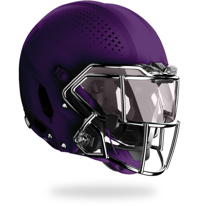 Vicis Adult Zero2 Elite Football Helmet with Titanium Facemask & Oakley Eye Shield